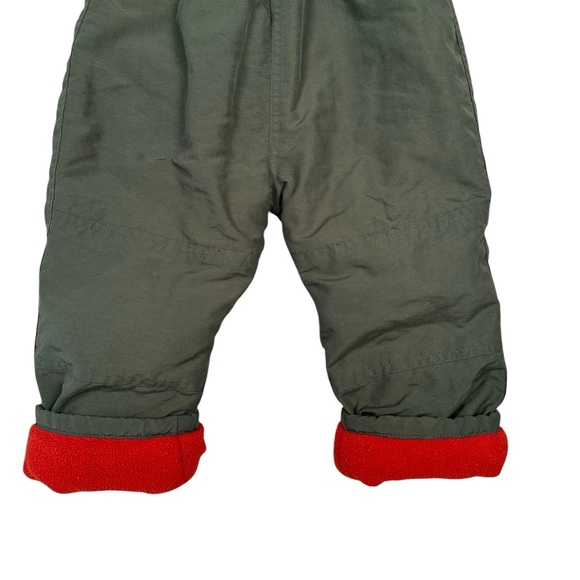 THE CHILDREN’S PLACE Fleece Lined Nylon Snow Pant Overalls - Picture 5 of 7